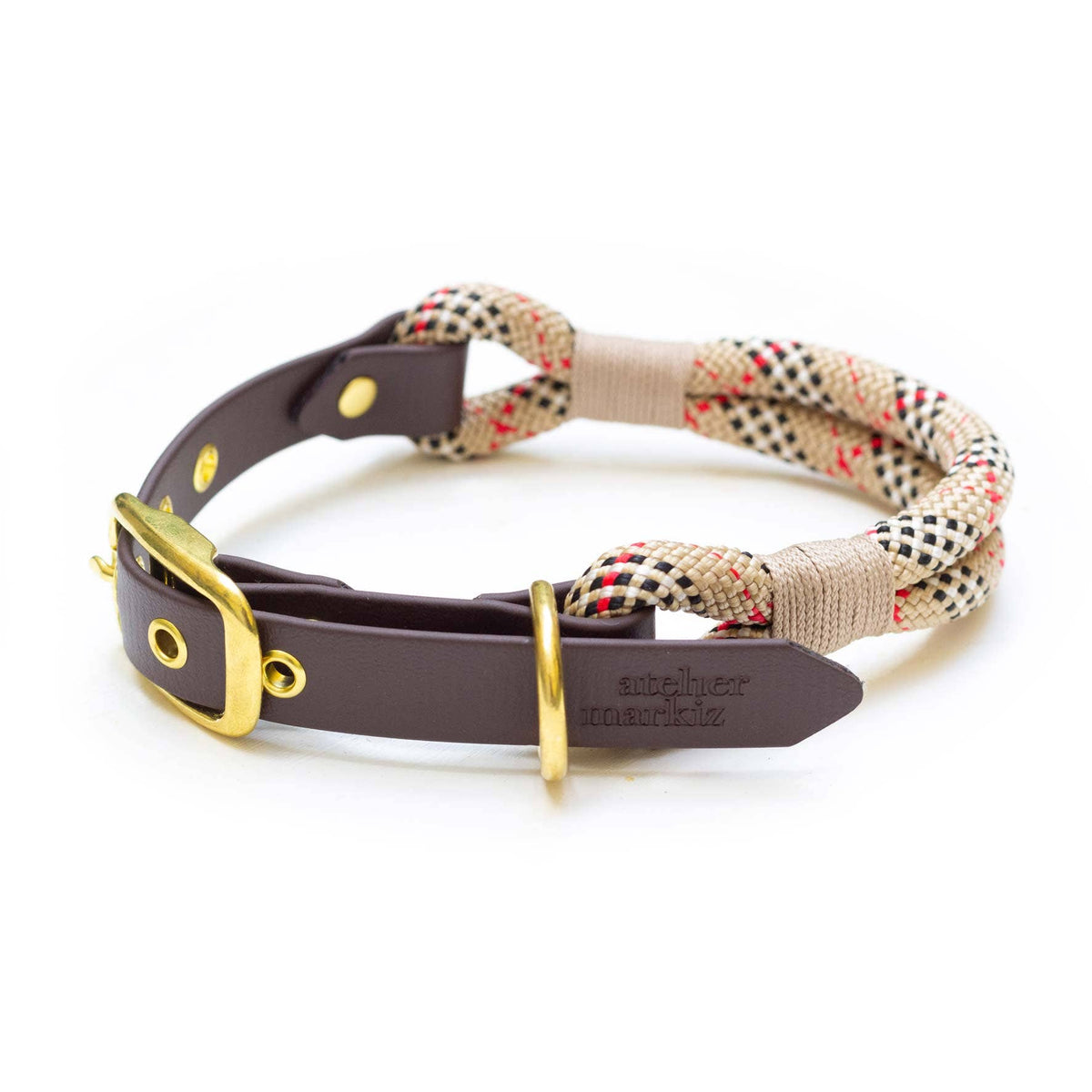 Scottish Tartan Halsband – Touw & Biothane