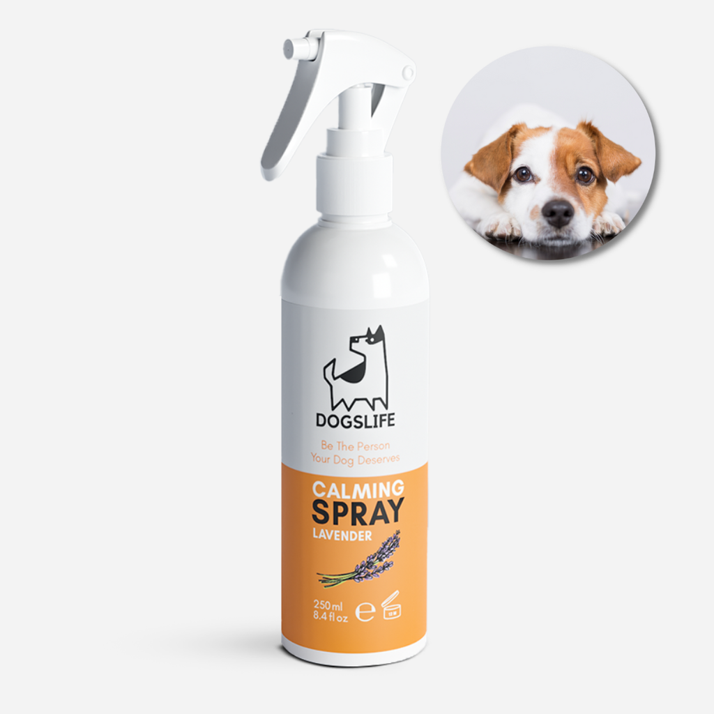 Kalmerende spray voor honden