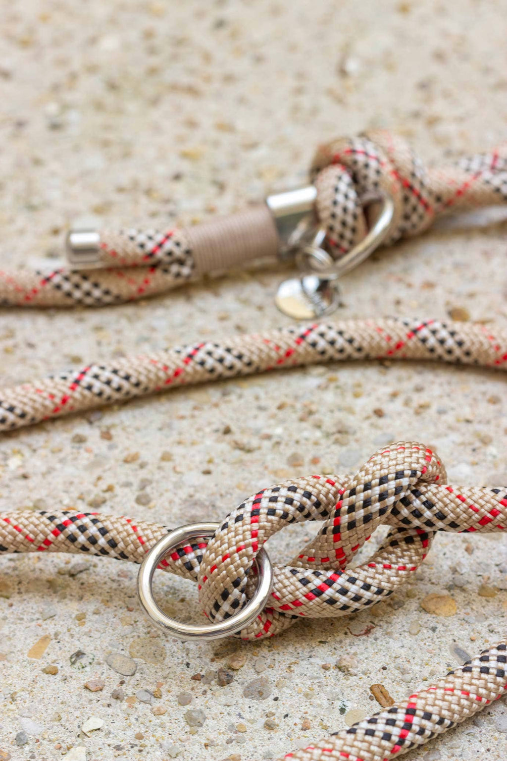 Laisse en Corde Scottish Tartan