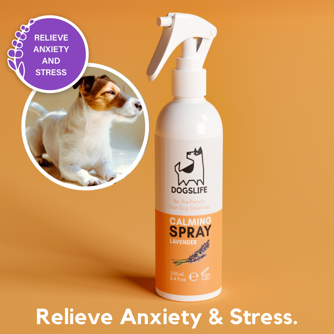 Kalmerende spray voor honden